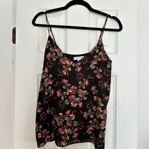 Black and red floral Socialite cami.